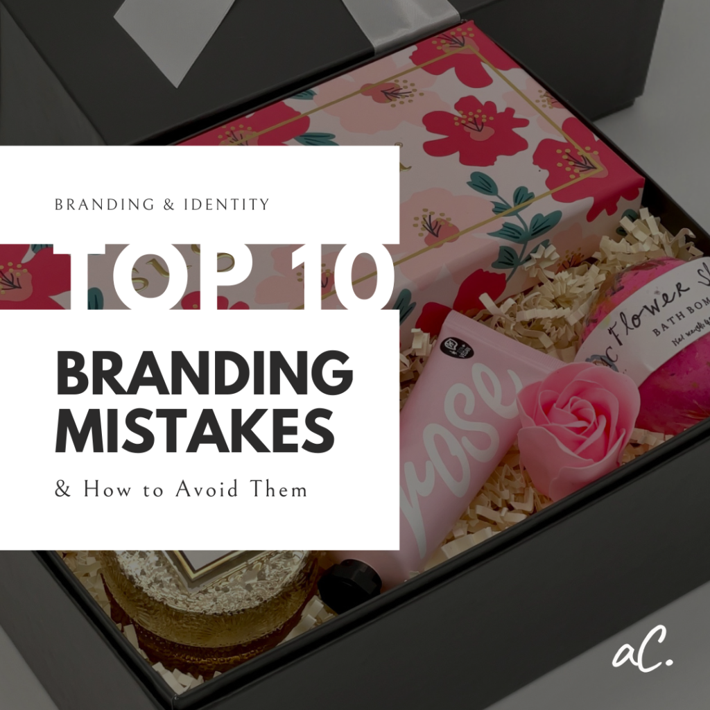 Branding Mistakes Post featured image